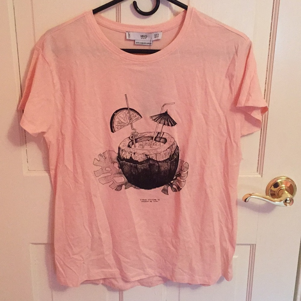 Mango Basic Cotton Tee